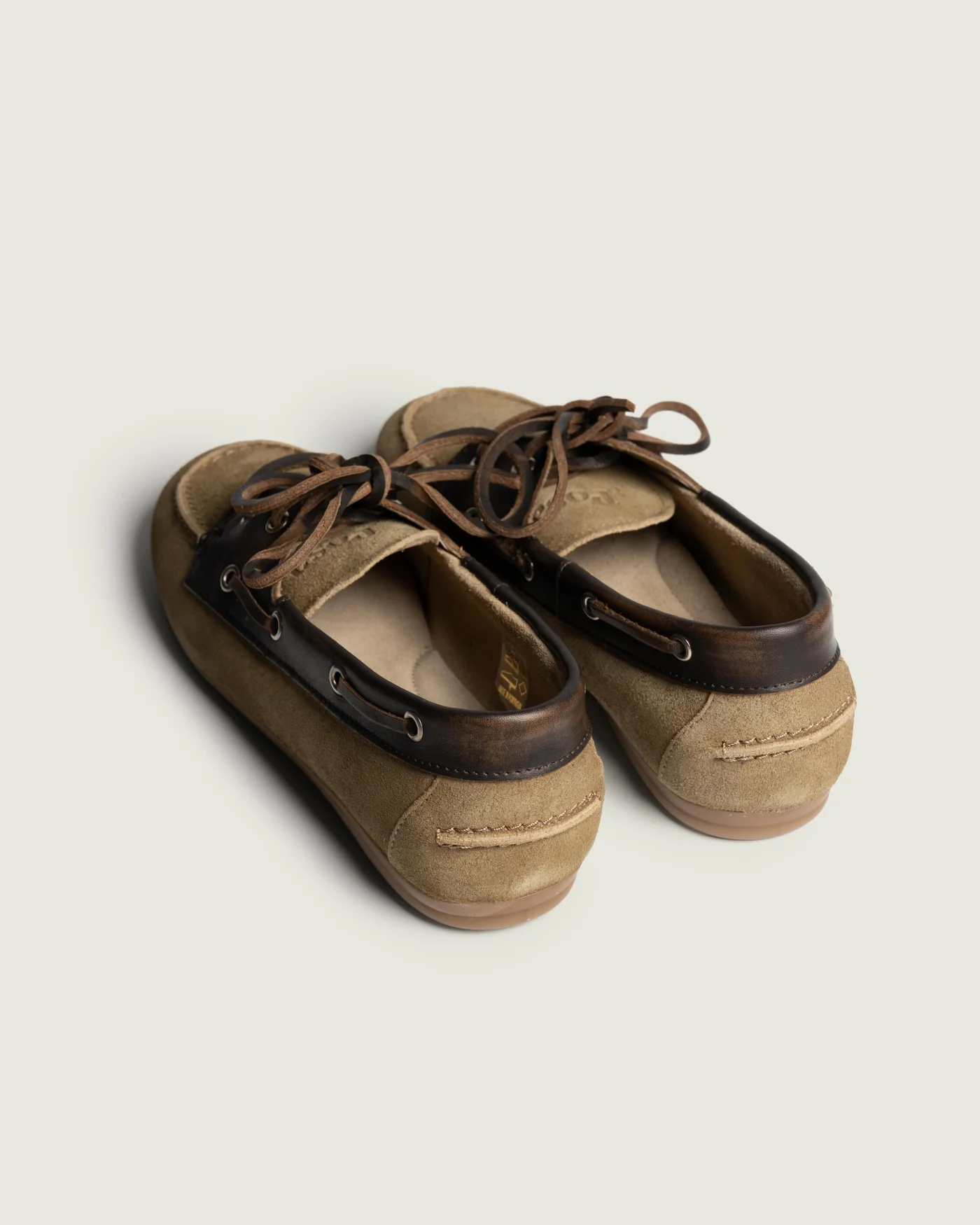 Boat Loafer Brushed – Suède & Cuir | Coffee - Caramelo