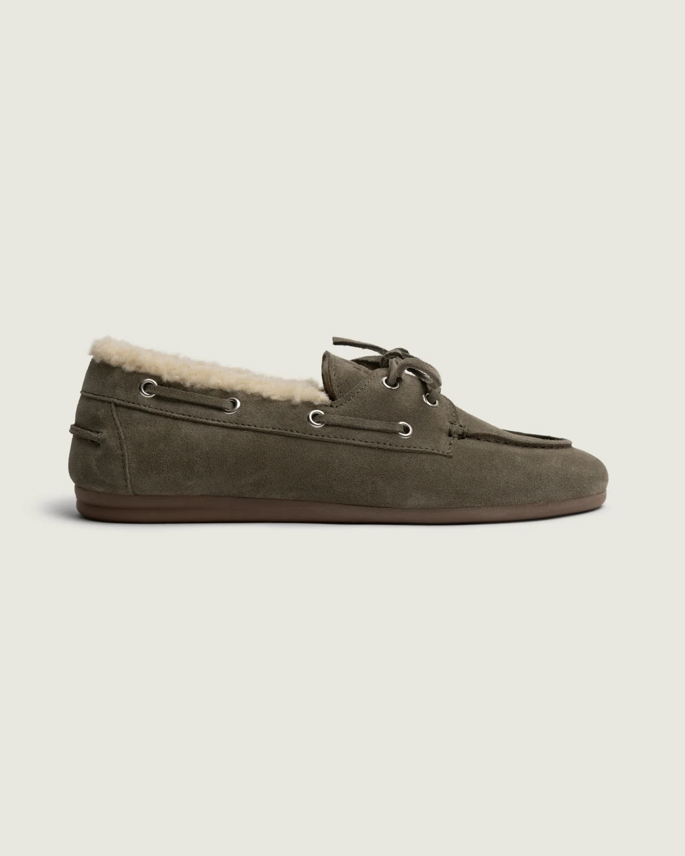 Boat Loafer Brushed – Fur | Suède | Khaki