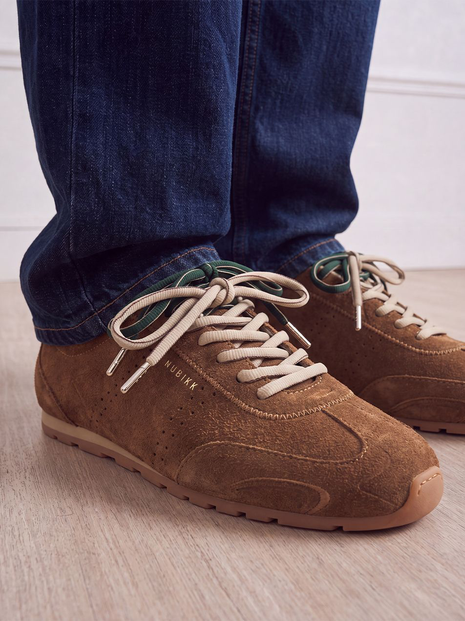 Billy Lou II – Baskets en Daim Cognac
