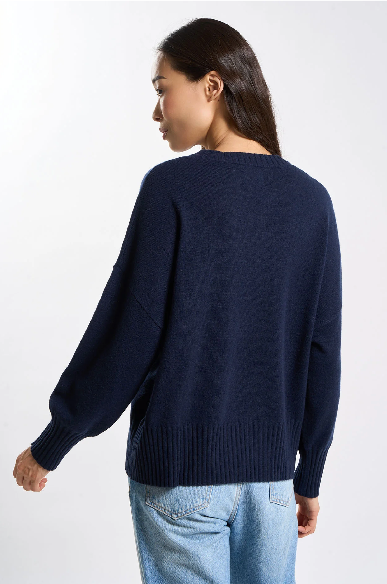 Pull Monptilya - Cachemire - Marine