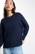 Pull Monptilya - Cachemire - Marine