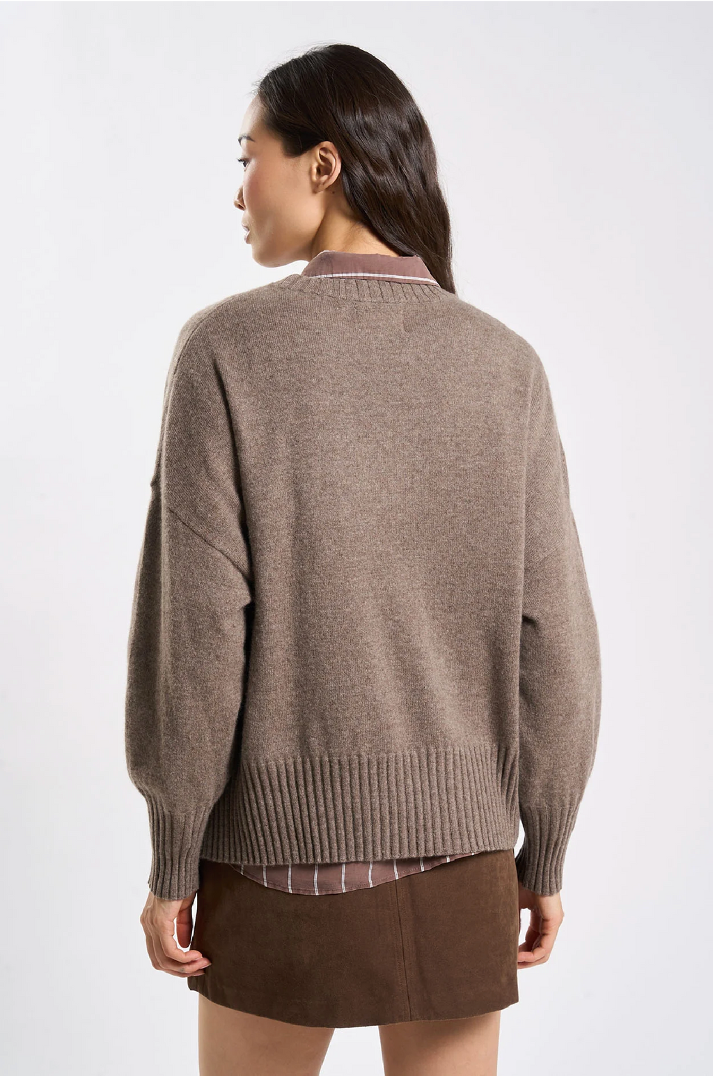 Pull Monptilya - Cachemire - Vison Chiné