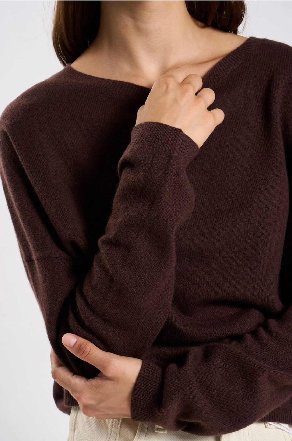 Pull Monroe - Cachemire - Marron