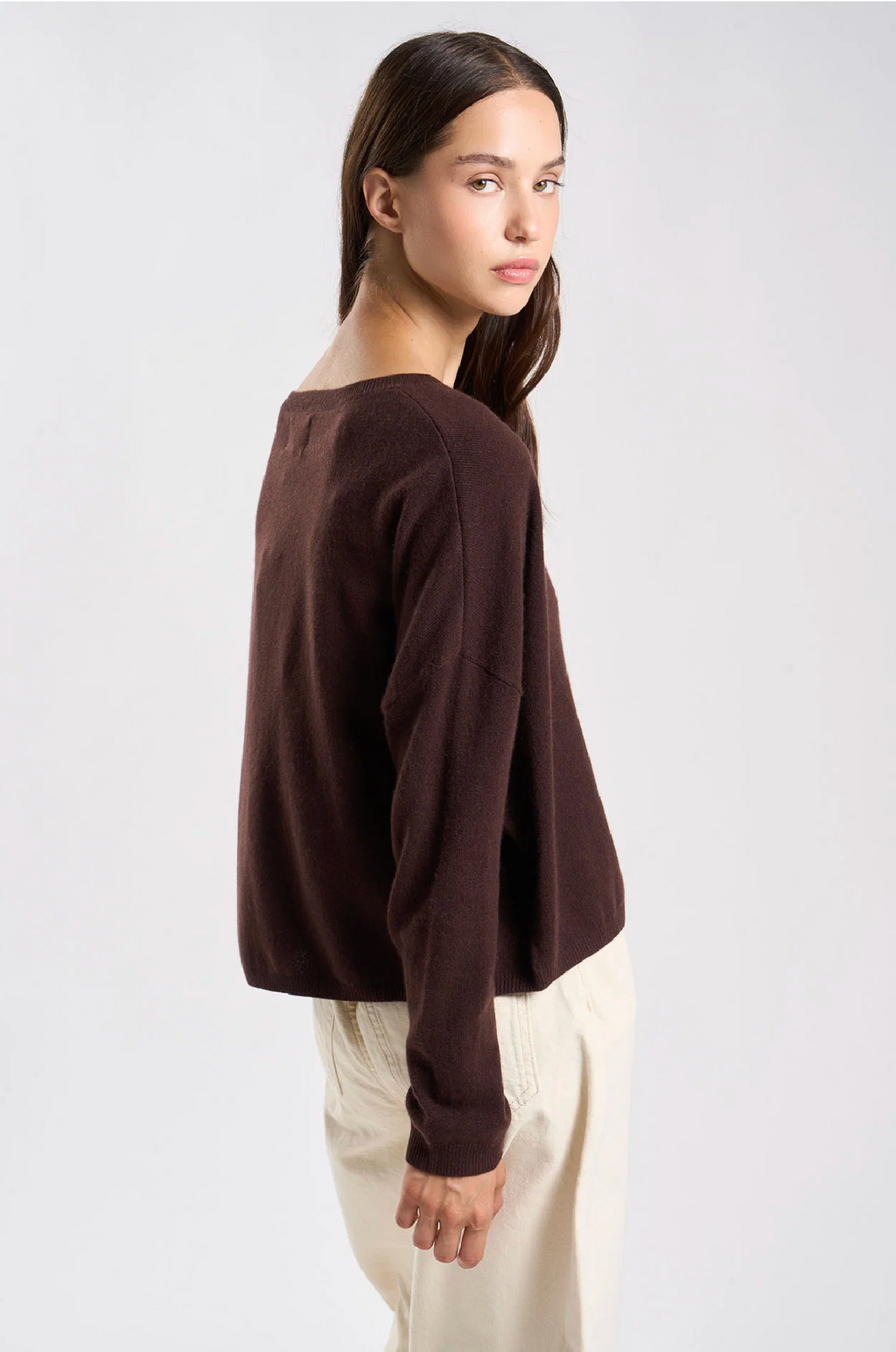 Pull Monroe - Cachemire - Marron
