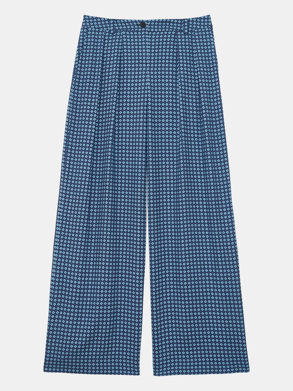 Pantalon Luciano Imprimé – Tie Blue