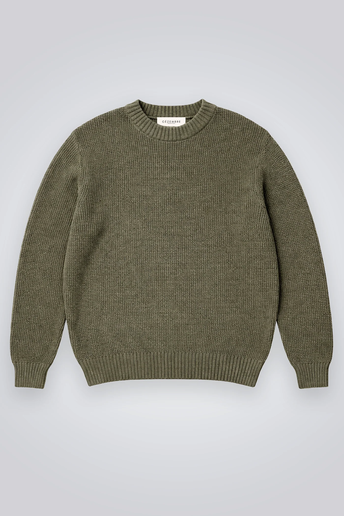 Pull Fréhel - Coton biologique - Kaki