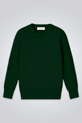 Pull Chevrets Uni - Laine - Sapin
