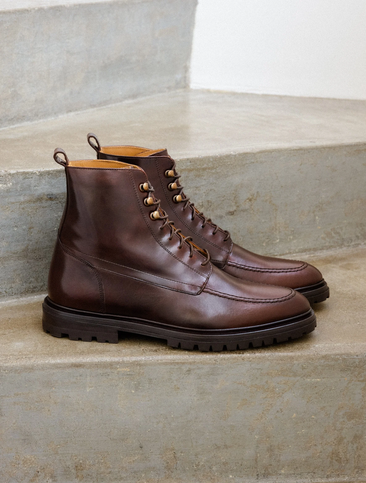 Bottines Ignacio - Cuir - Bison