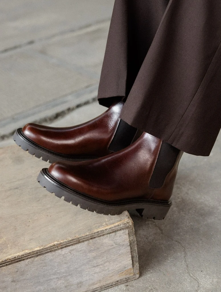 Boots Walter - Cuir - Bison