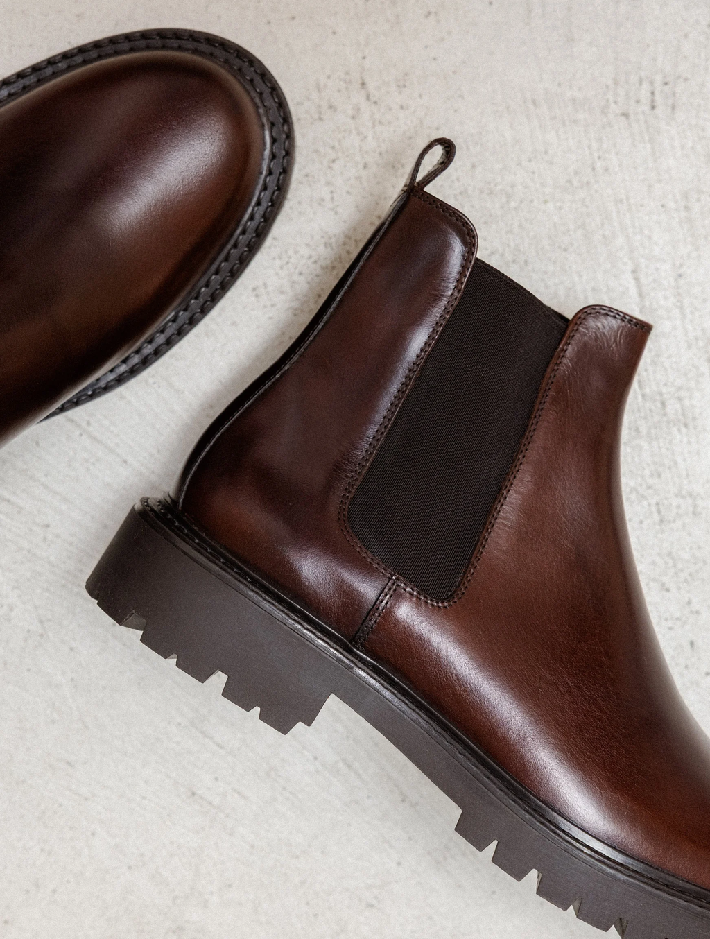 Boots Walter - Cuir - Bison