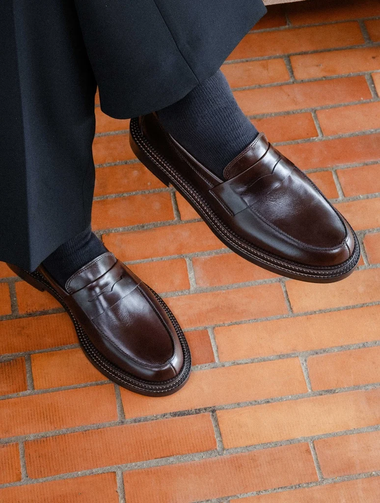 Mocassins Mark - Cuir - Mogano
