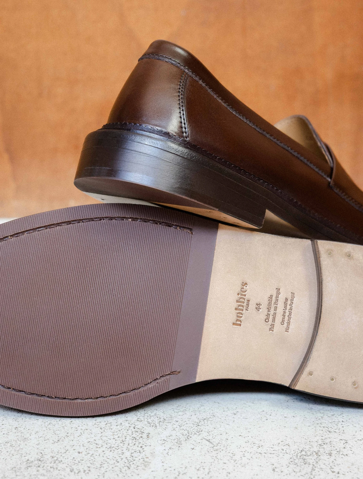 Mocassins Mark - Cuir - Mogano