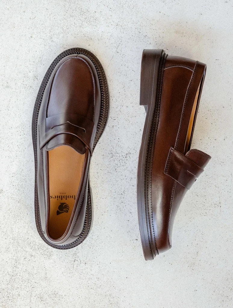 Mocassins Mark - Cuir - Mogano