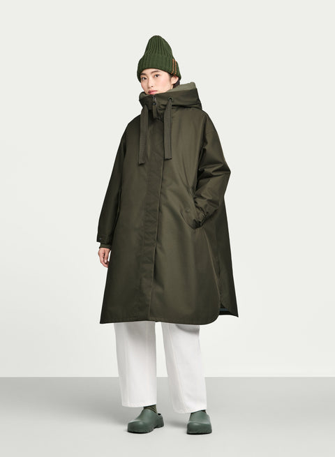 AKIRA – Manteau parka 2 en 1 - Emerald Green