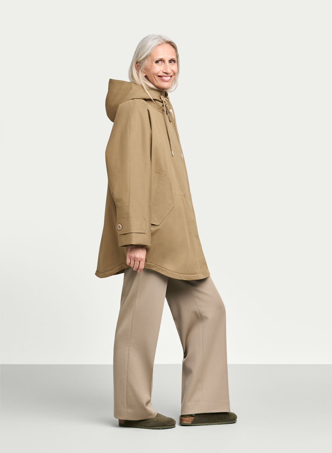 FELI - Veste oversize - Dark Sand