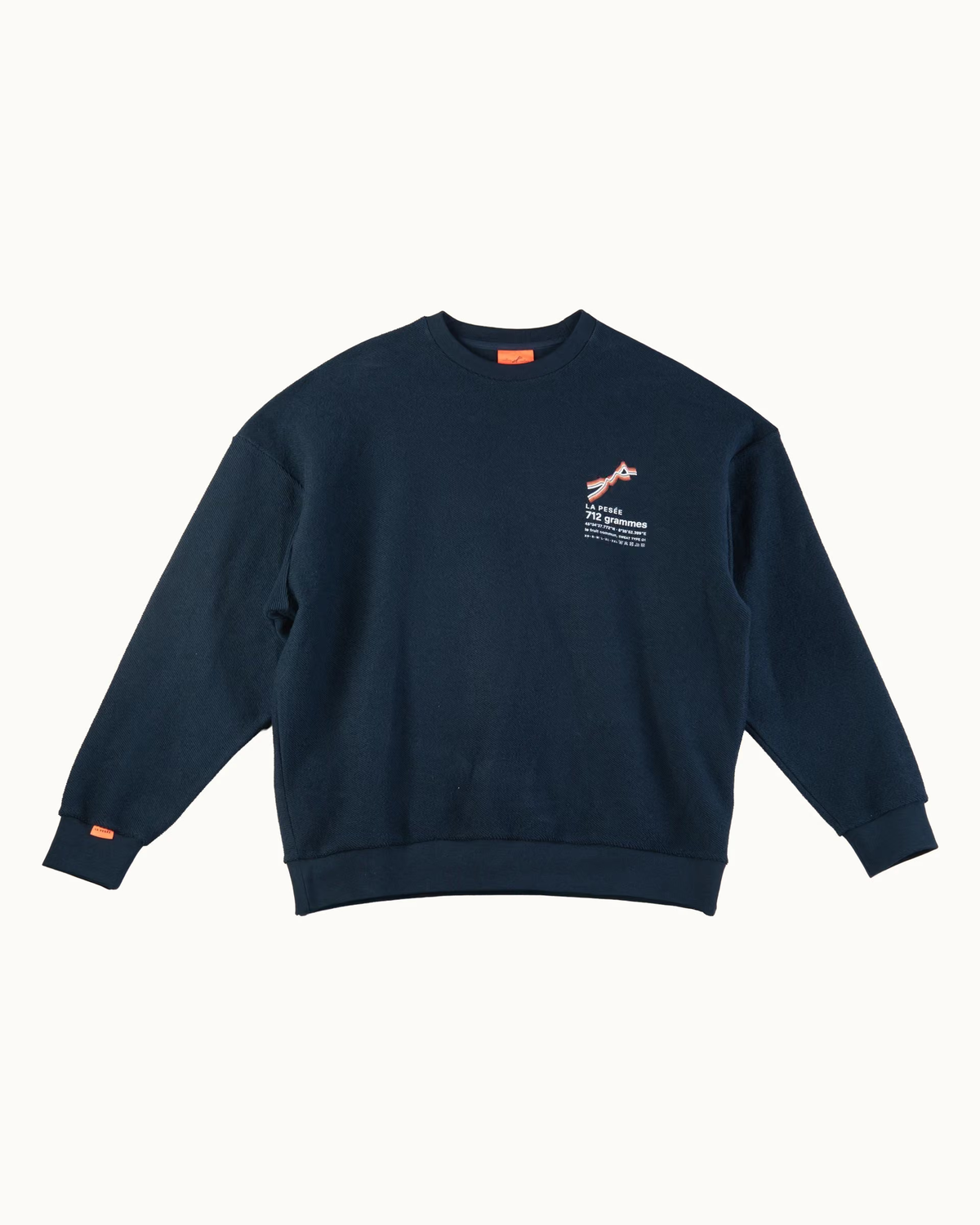 Sweat Retourné 712 gr – Bleu Marine